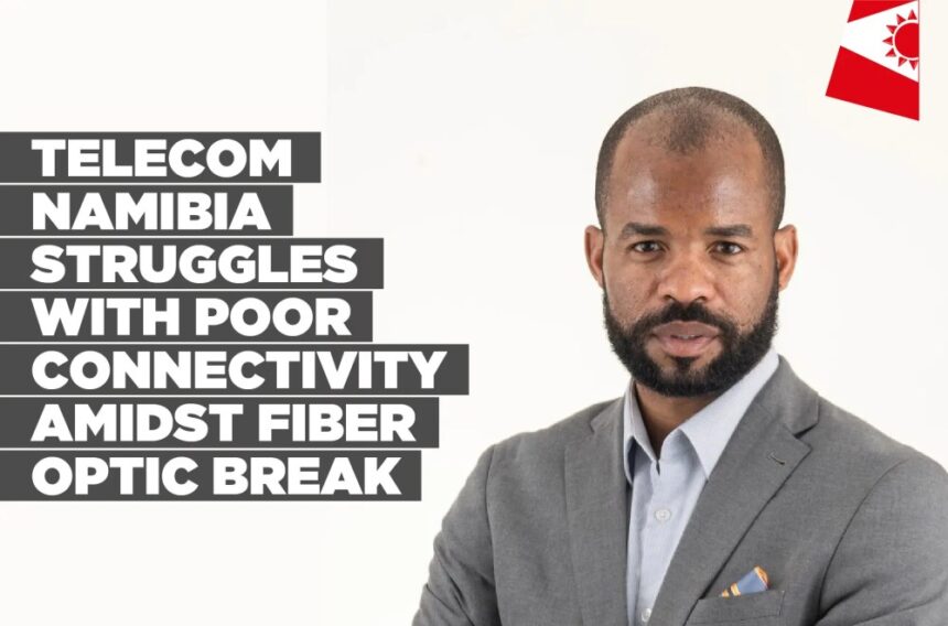 Telecom Namibia struggles with poor connectivity amidst fiber optic break