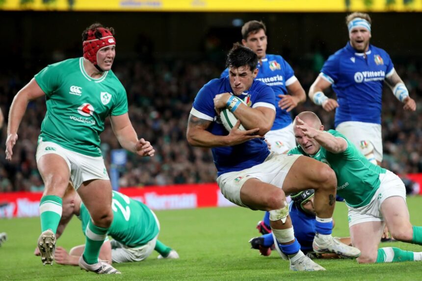 Ireland overpower Italy as injuries cloud Rugby World Cup warm-up win