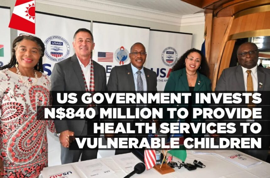 US Government invests N$840 million to provide health services to vulnerable children