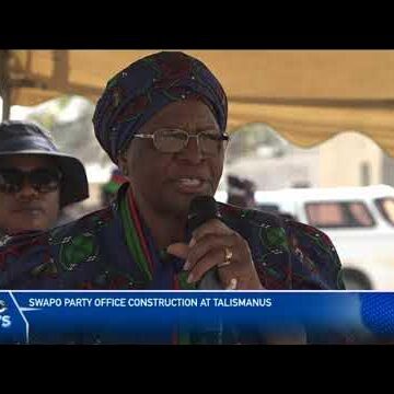 Swapo Party office construction at Talimanus – nbc