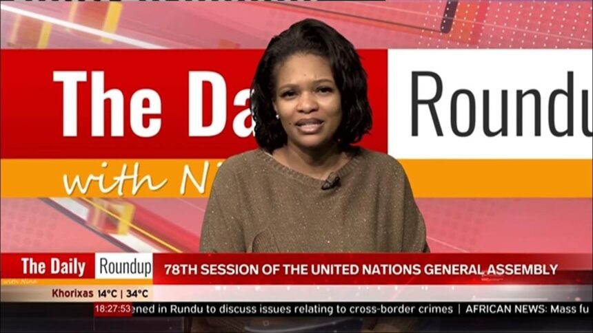 THE DAILY ROUNDUP WITH NINA | 78th session of the UNGA -nbc