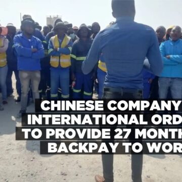 Chinese company Avic International ordered to provide 27 months of backpay to workers