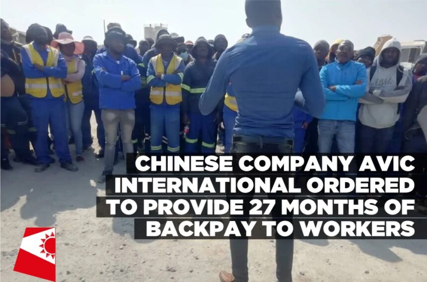 Chinese company Avic International ordered to provide 27 months of backpay to workers