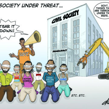 Civil society under threat …