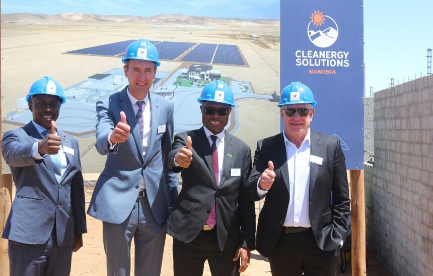 Cleanergy Solutions Namibia starts construction of Africa’s first green hydrogen refuelling station – Business Express