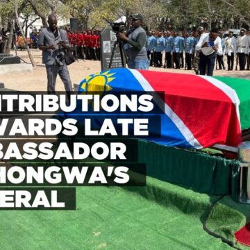 Contributions towards late Ambassador Hishongwa’s funeral