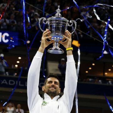 Djokovic downs Medvedev at US Open to win record-tying 24th Slam