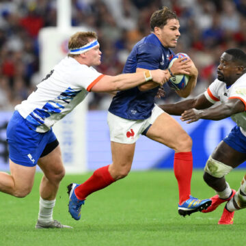 France have ‘no doubt’ Dupont could return for Rugby World Cup quarter-final