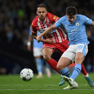 Alvarez saves Man City blushes after Champions League first night scare