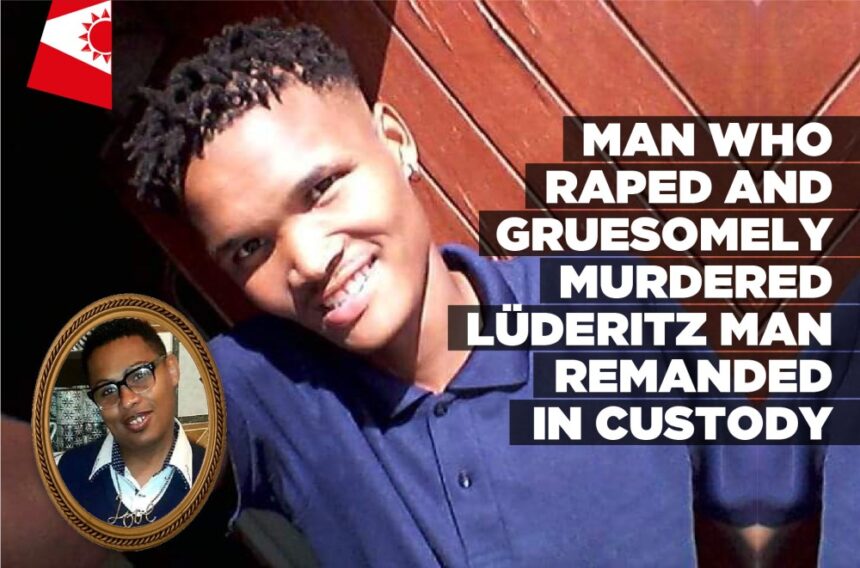 Man who raped and gruesomely murdered Lüderitz man remanded in custody