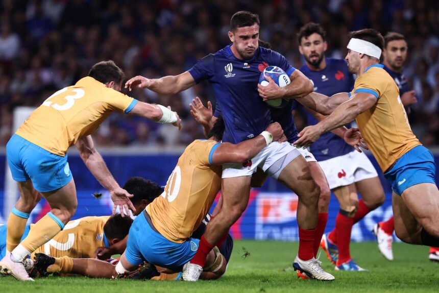 Bielle-Biarrey helps France avoid Uruguay scare