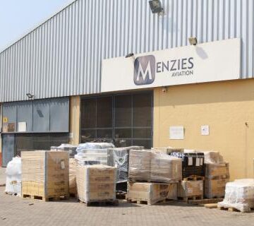 Menzies Aviation hands over cargo