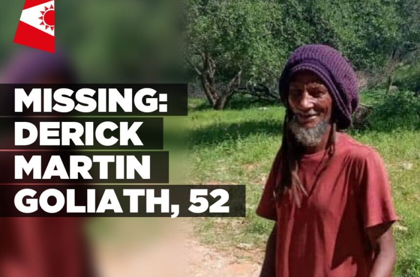 Missing: Derick Martin Goliath, 52