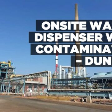 Onsite water dispenser was contaminated – Dundee