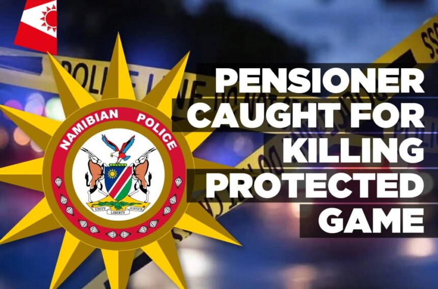 Pensioner caught for killing protected game