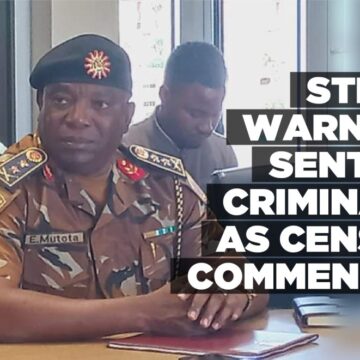 Stern warning sent to criminals as Census Commences