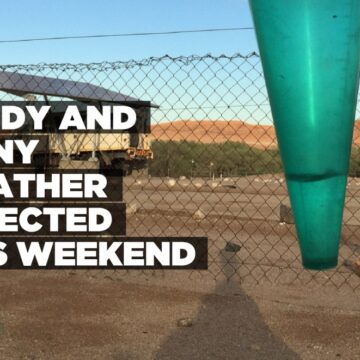 Windy and rainy weather expected this weekend