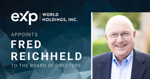 eXp World Holdings Appoints Fred Reichheld to Board of Directors