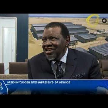 Green Hydrogen sites impressive- President Geingob