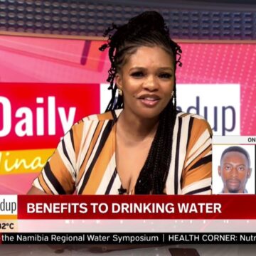 THE DAILY ROUNDUP WITH NINA | Nutritionist Matheus Hamukwaya on Benefits of Drinking Water – nbc