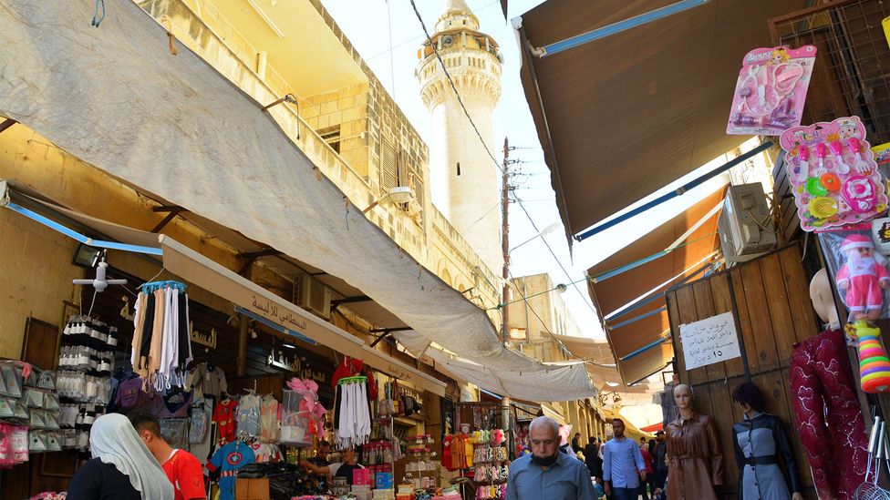 Hammam street is a busy alleyway full of shops and is named after old Turkish baths (Credit: Marta Vidal)