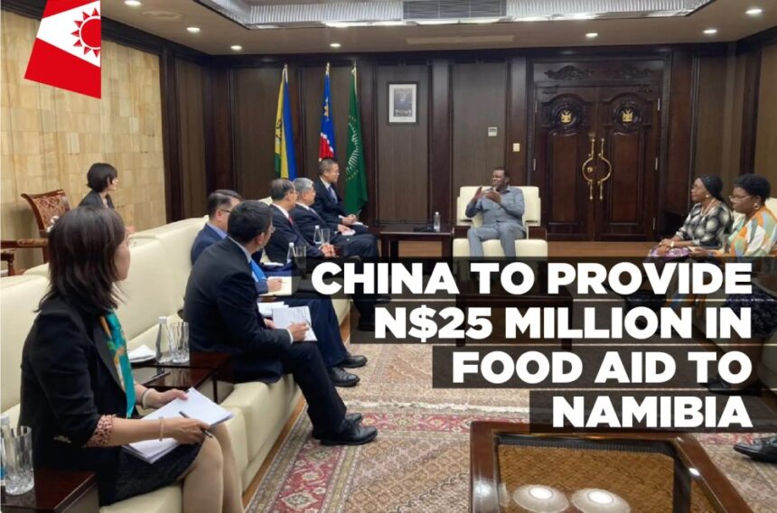 China to provide N$25 million in food aid to Namibia