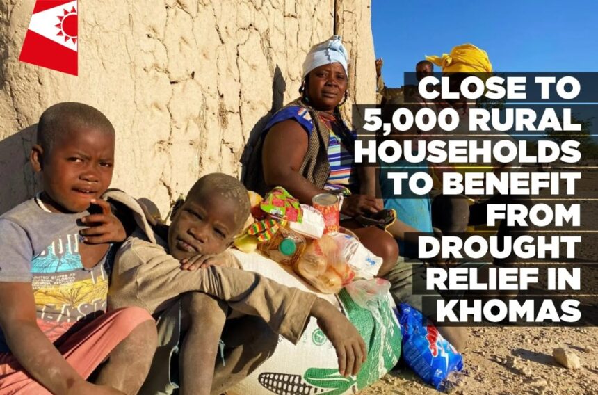 Close to 5,000 rural households to benefit from drought relief in Khomas