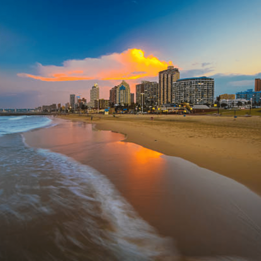 Durban beaches shut down due to heavy rainfall