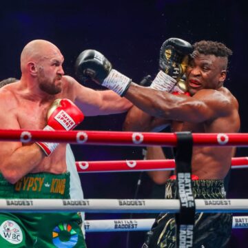 Tyson Fury wins split decision against MMA fighter Ngannou