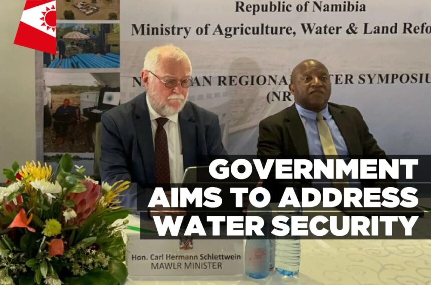 Government aims to address water security