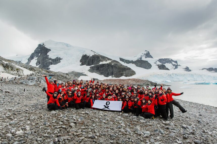 Largest all-women voyage to set sail for Antarctica