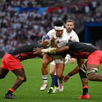 Farrell sends England into World Cup semi-finals with Fiji win