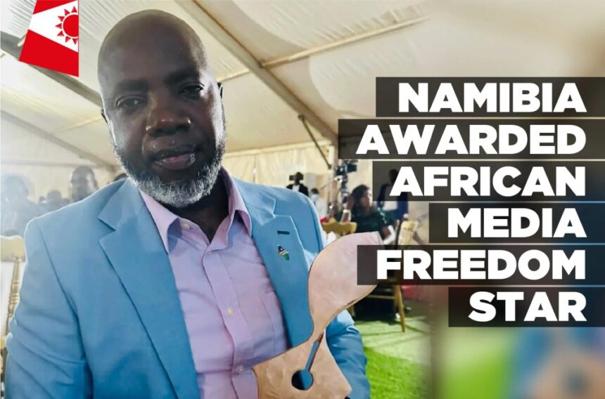 Namibia awarded African Media Freedom Star