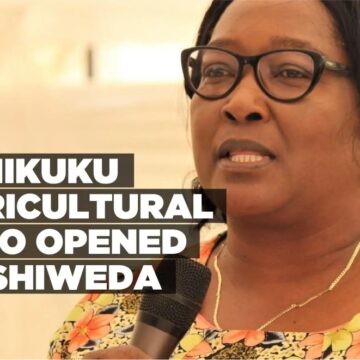 Oshikuku agricultural expo opened by Shiweda