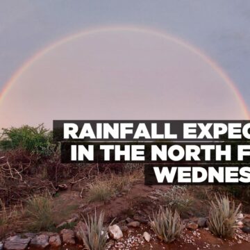 Rainfall expected in the North from Wednesday