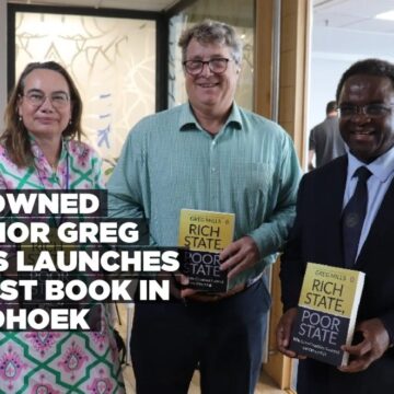 Renowned author Greg Mills launches latest book in Windhoek