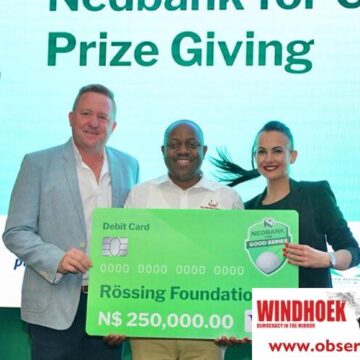 Rössing Foundation benefits from golf series – Windhoek Observer