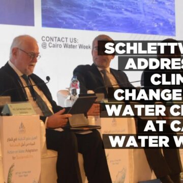 Schlettwein Addresses Climate Change and Water Crisis at Cairo Water Week