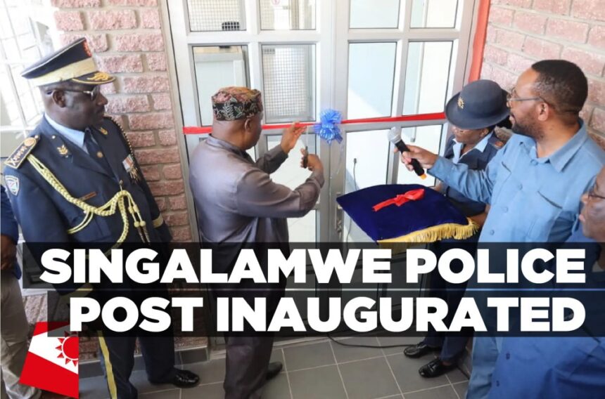 Singalamwe Police Post inaugurated – Informanté