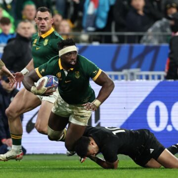 SA beat New Zealand by a point to win record fourth Rugby World Cup