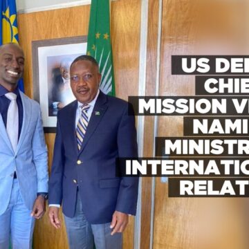 US Deputy Chief of Mission visits Namibian Ministry of International Relations