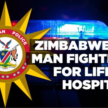 Zimbabwean man fighting for life in hospital