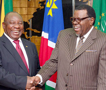 Ramaphosa and Geingob to co-chair at bi-national commission