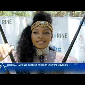 Miss Namibia Jameela |Uiras unveils national costume – nbc