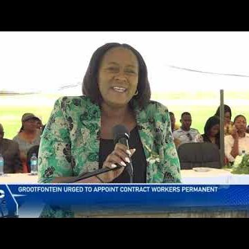 Grootfontein urged to appoint contract workers permanent – nbc