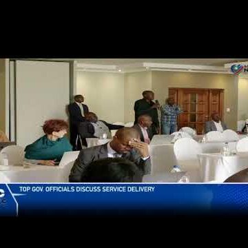 Top Government Officials Discuss Service Delivery