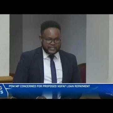 PDM MP Concerned About Proposed NSFAF Loan Repayment