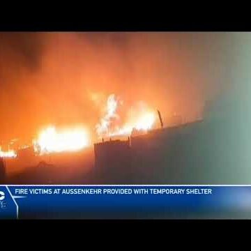 Aussenkehr farm fire victims receive temporary accommodation – nbc