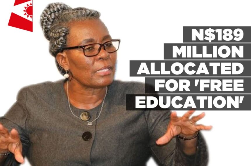 N$189 million allocated for ‘free education’