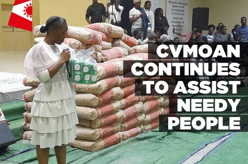 CVMOAN continues to assist needy people